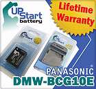 BATTERY+CHARGE​R FOR PANASONIC DMW BCG10PP DMC TZ10 TZ6