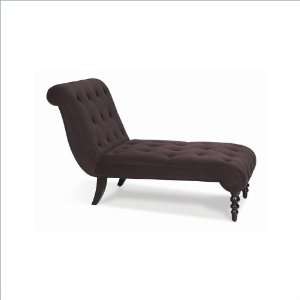 Avenue Six Curves Tufted Chaise Lounge 