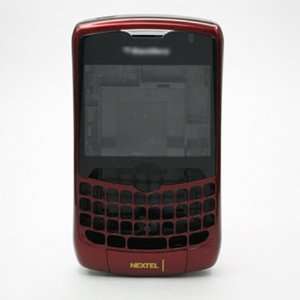 ] Rim BlackBerry Curve 8350I 8350 Nextel Red Housing Faceplate Case 