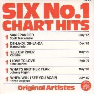  INCH (7 VINYL 45) UK SCOOP 33 1984 SIX NO.1 CHART HITS Music