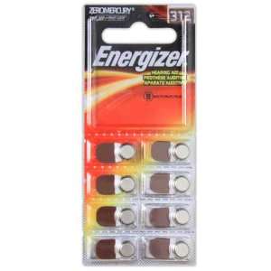  48 Energizer Tear Pack Hearing Aid Batteries Size 312 