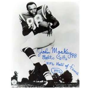  John Mackey Balto Colts NFL Hall of Fame 1992 