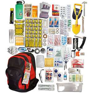 Two Person 183 Piece Three Day Emergency Disaster Kit  