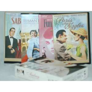  AUDREY HEPBURN DVDs ~ Sabrina ~ Paris when it Sizzles ~ Funny Face 