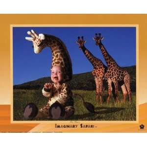  Imaginary Safari Giraff by Tom Arma 10x8 Toys & Games