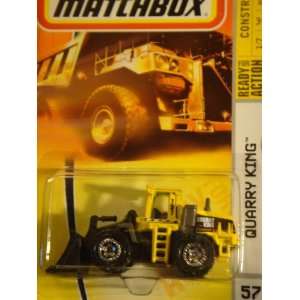 Matchbox Quarry King Yellow Highly Detailed Issue Collection #57 