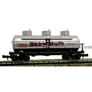  Model Power N Scale 40 3 Dome Tank Car   Baby Ruth Toys & Games