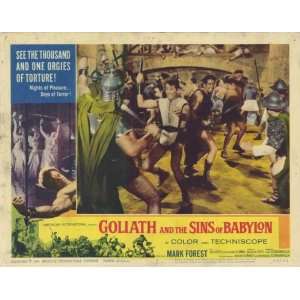 Goliath and the Sins of Babylon Movie Poster (11 x 14 Inches   28cm x 