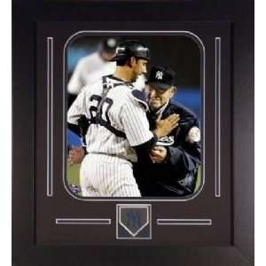  Jorge Posada & Yogi Berra New York Yankees MLB Framed 