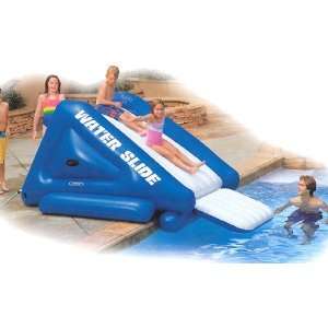   Over Sized Inflatable Super Water Slide & Lounge Island Toys & Games