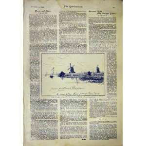 Etching Hrh Comtesse De Flandre Court News Print 1892  