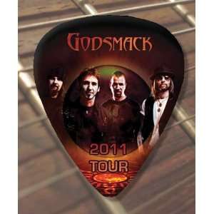  Godsmack 2011 Tour Premium Guitar Pick x 5 Medium Musical 