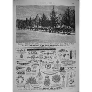    1894 ADVERTISEMENT MAZAWATTEE TEA DIAMOND JEWELLERS