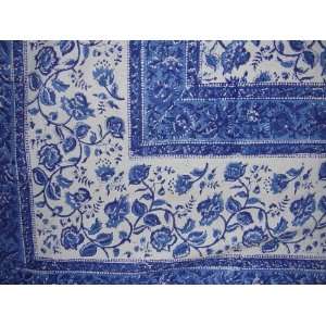  Rajasthan Block Print Tapestry Bedspread Coverlet