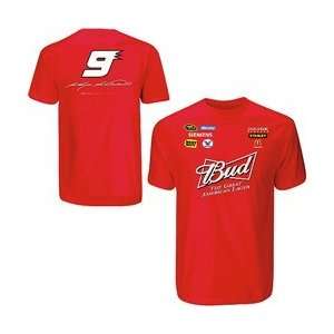   Kahne Budweiser Name & Number T Shirt   KASEY KAHNE XX Large Sports