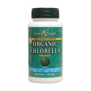   Foods Organic Chlorella 500 mg   120 Tabs