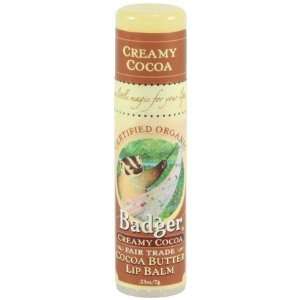  Badger 359150 Creamy Cocoa Lip Balm Beauty