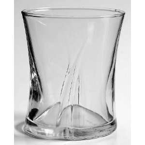  Anchor Hocking Flair Clear (Curved Lines) 12 Oz Flat 