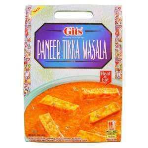 Gits Paneer Tikka Masala, Heat & Serve, 10.5 oz  Grocery 