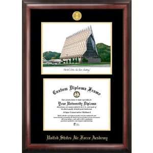  United States Air Force Academy Gold Embossed Diploma 