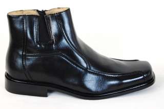 fw38/ Mens Black Majestic Boots, Dress Shoes, Leather Lining, New in 