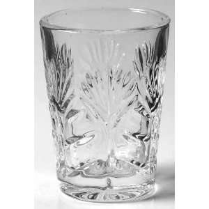  Crystal Clear Portico Shot Glass, Crystal Tableware 