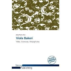  Viola Bakeri (9786137838617) Jules Reene Books
