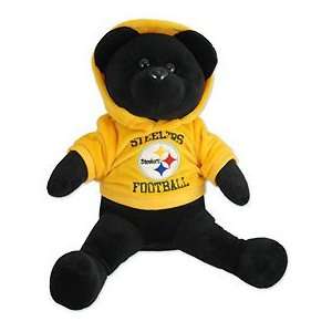  Pittsburgh Steelers Hoodie Black Bear 