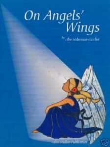 On Angel Wings stained glass pattern book, Books  