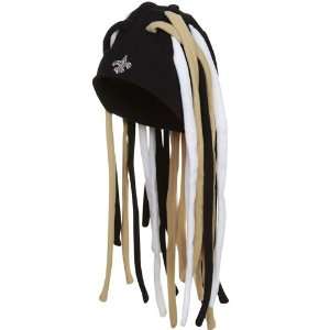   New Orleans Saints Black Dreadlock Fleece Hat