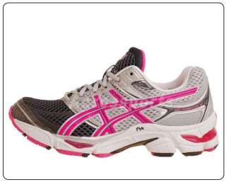 Asics Gel Cumulus 13 Silver Hot Pink Womens Run Shoes T199N9335  