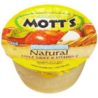  Motts Pear Flavored Applesauce, 4 Ounce Cups (Pack of 72 