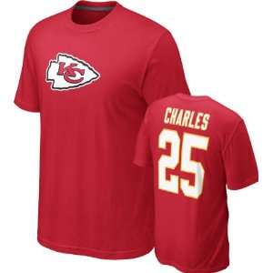   Red Nike Kansas City Chiefs Name & Number T Shirt