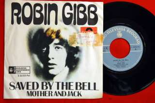 ROBIN GIBB BEE GEES SAVED BY THE BELL UNIQUE EXYU 7“ PS  