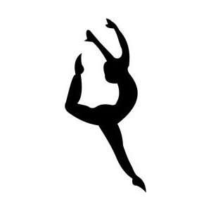  Tattoo Stencil   Ballerina   #L107