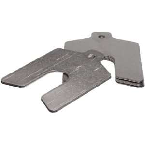 Stainless Steel Slotted Shim Shop Kit, 50mm x 50mm (Pack of 100 