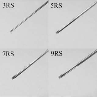 100 PCS tattoo needles 3RS 5RS 7RS 9RS MIX Round Shader Assorted 