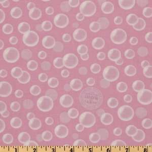   Baby Circus Bubbles Pink Fabric By The Yard Arts, Crafts & Sewing
