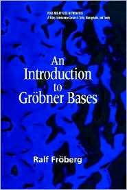 An Introduction to Grbner Bases, (0471974420), Ralf Froberg, Textbooks 