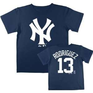   York Yankees Toddler Navy Name and Number T Shirt