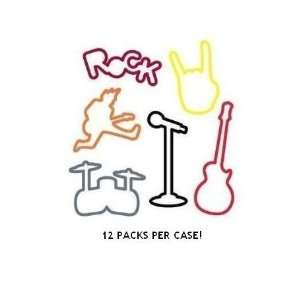  Rock Bandz Silly Bandz Case (12 Packs) 288 Bands Toys 
