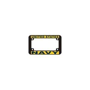  US Navy Motorcycle License Plate Frame (Plastic 