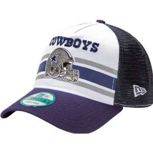   Cowboys New Era 9FORTY Spiral Stripe Adjustable Hat