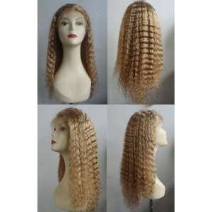  20 #27A Indian Remy Hair Lace Wig Jerry Curly Beauty