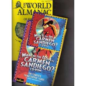  Set of Where in the USA is Carmen Sandiego CD ROM 