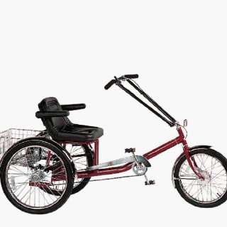 Ride Ons Tricycles Adult Single Rider Trike With Full   Support Seat 