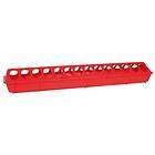 Plastic Trough Feeder for Chicks 20 in. Snap cover New