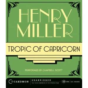  Tropic of Capricorn CD [Audiobook] Electronics