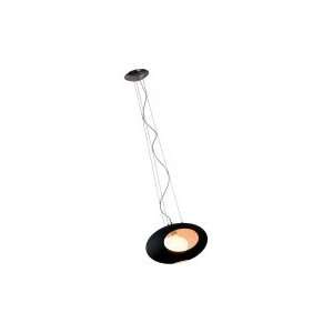 ET2 Lighting E20166 02 Luna 1 Light Ceiling Pendant in Satin Nickel 