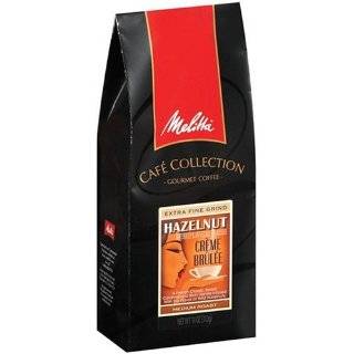 Melitta Cafe Collection Hazelnut Creme Brulee Ground Coffee, 11 Ounce 